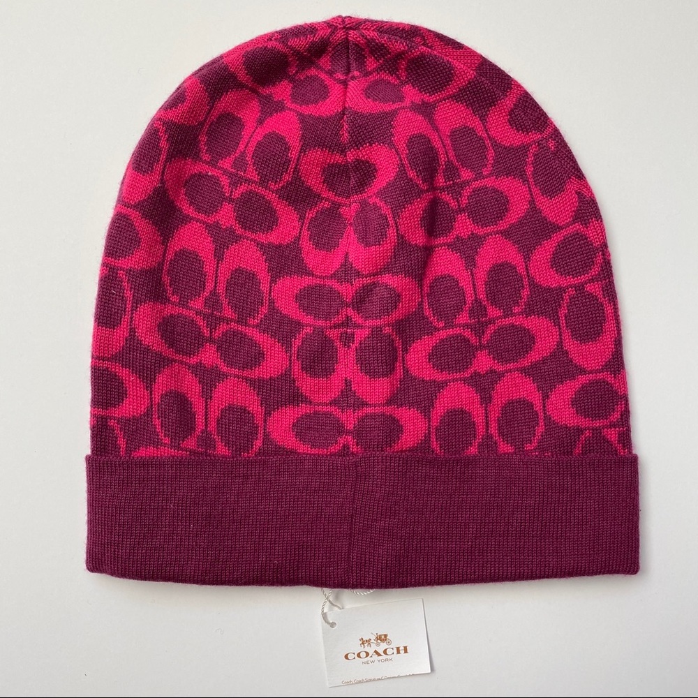 🆕 Coach knit beanie